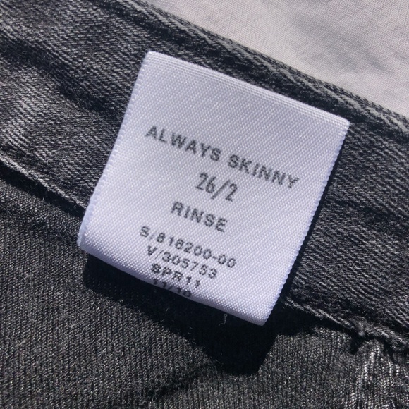 Gap 1969 skinny jeans, size 26/2, black - Picture 4 of 13